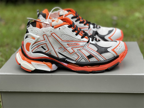 Pure original version_ the four generations of Paris Family_ White orange color_ full code shipment_ 35-46-8364c52f